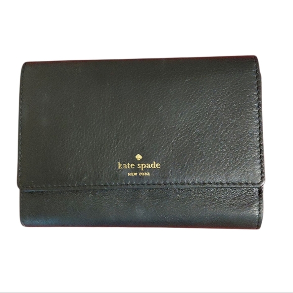 Kate Spade Black Wallet - Picture 1 of 11